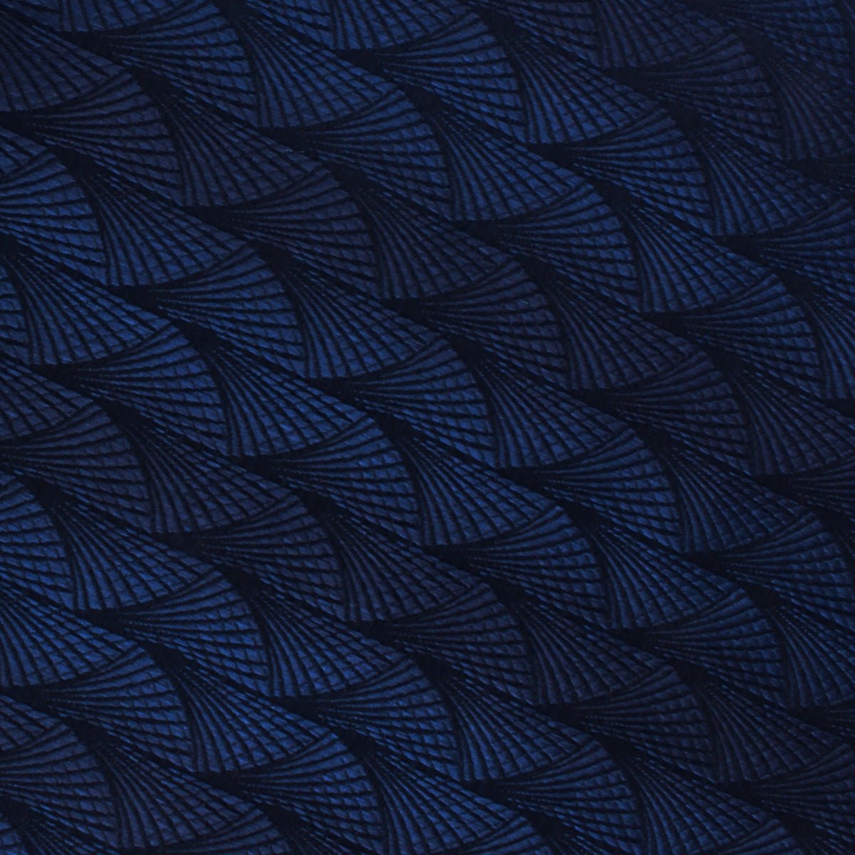 Kiso Valley Navy Blue Bow Tie Fabric