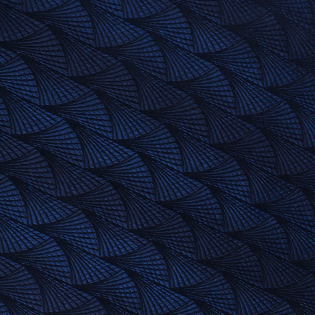 Kiso Valley Navy Blue Necktie Fabric