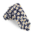 Kitakyushu Daffodil Floral Skinny Tie