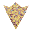 La Caleta Lemon Floral Pocket Square