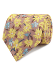 La Caleta Lemon Floral Tie 2