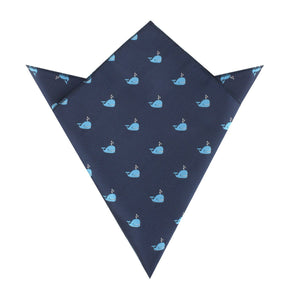 Laboon Blue Whale Pocket Square