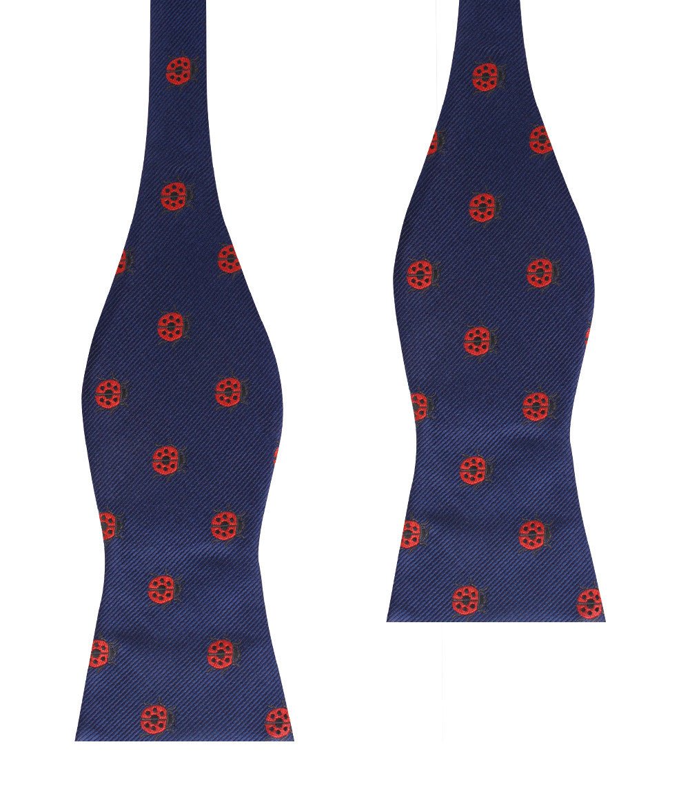 Ladybird Beetle Self Bow Tie