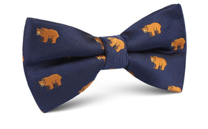 Lazy Bear Bow Tie