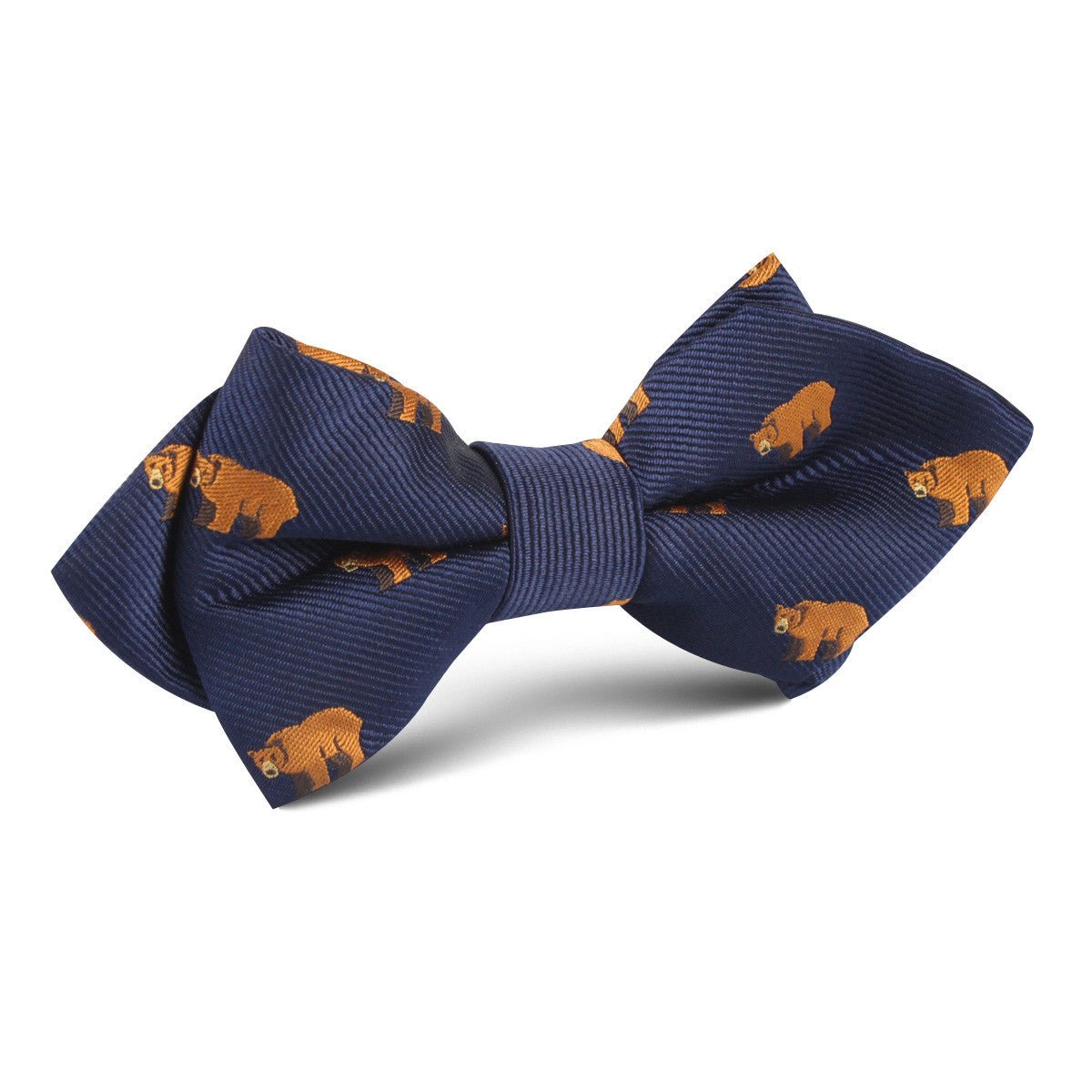 Lazy Bear Diamond Bow Tie