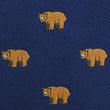 Lazy Bear Fabric Self Bowtie