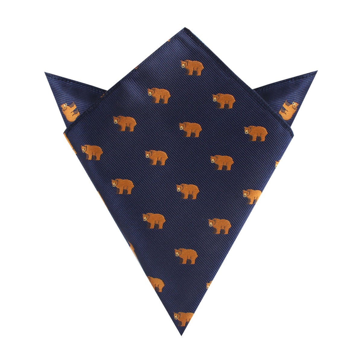 Lazy Bear Pocket Square