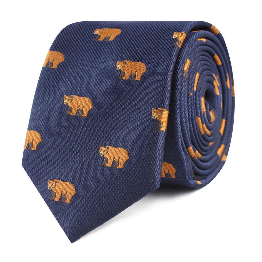 Lazy Bear Slim Tie