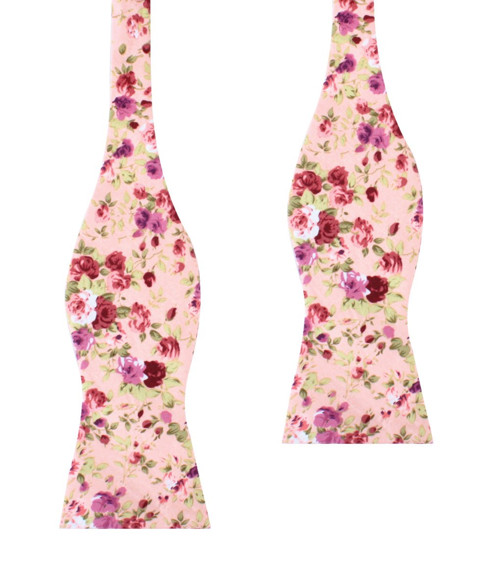 Les Élysées Floral Self Bow Tie