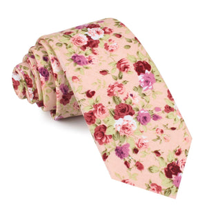 Les Élysées Floral Skinny Tie