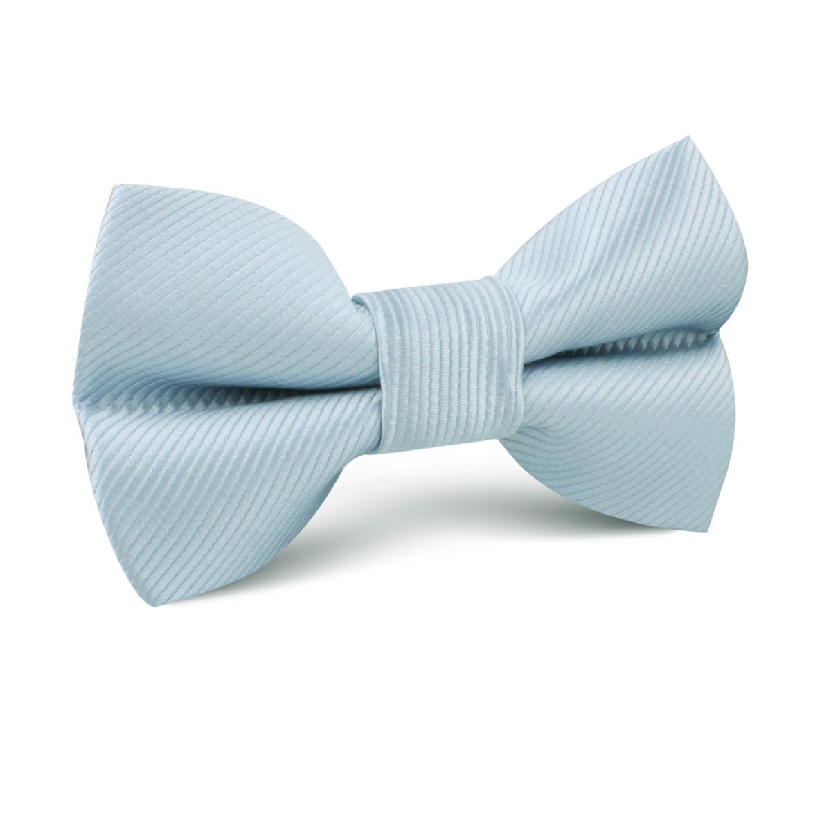 Light Silver Sage Twill Kids Bow Tie