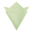 Light Sage Green Weave Pocket Square