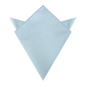 Light Silver Sage Twill Pocket Square