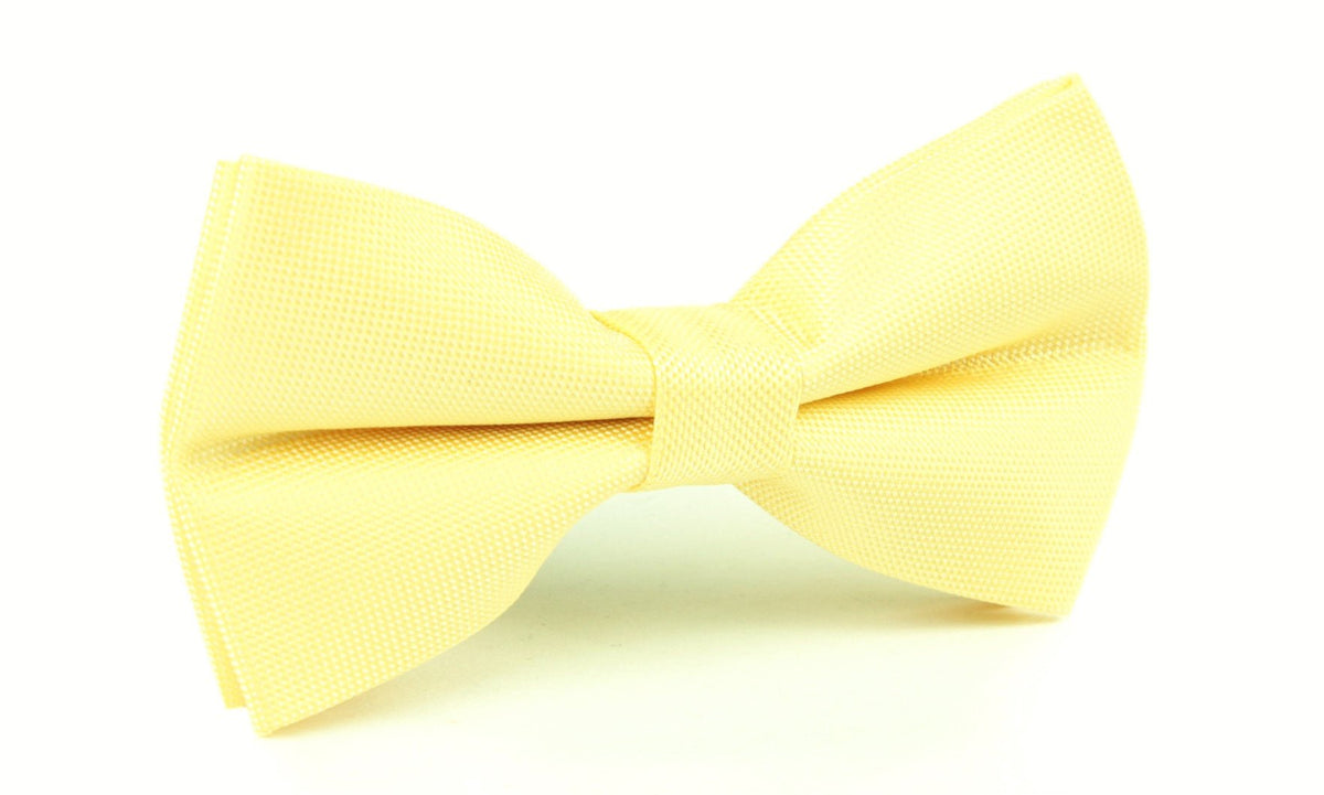 Light Yellow Bow Tie