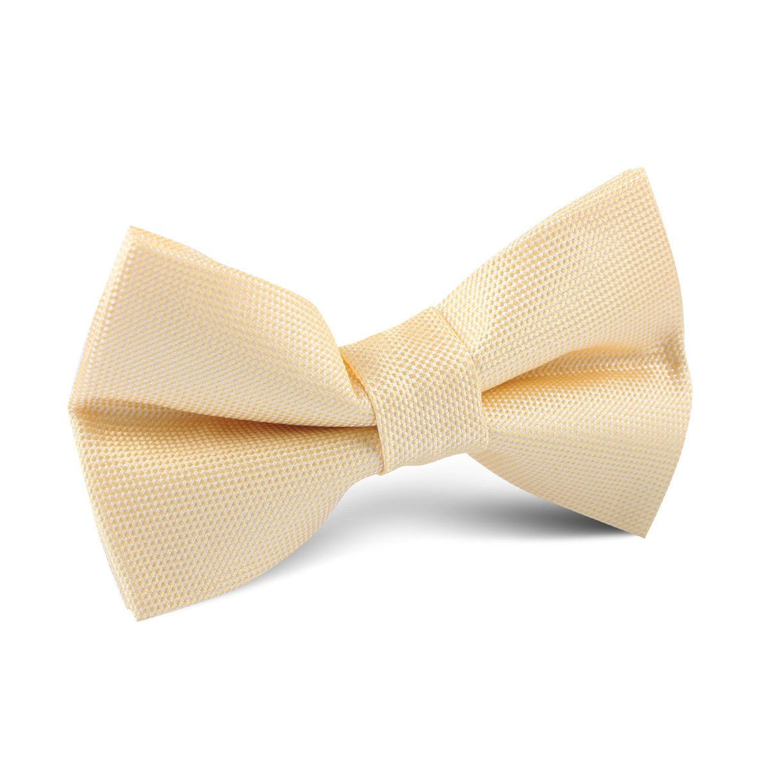 Light Yellow Kids Bow Tie