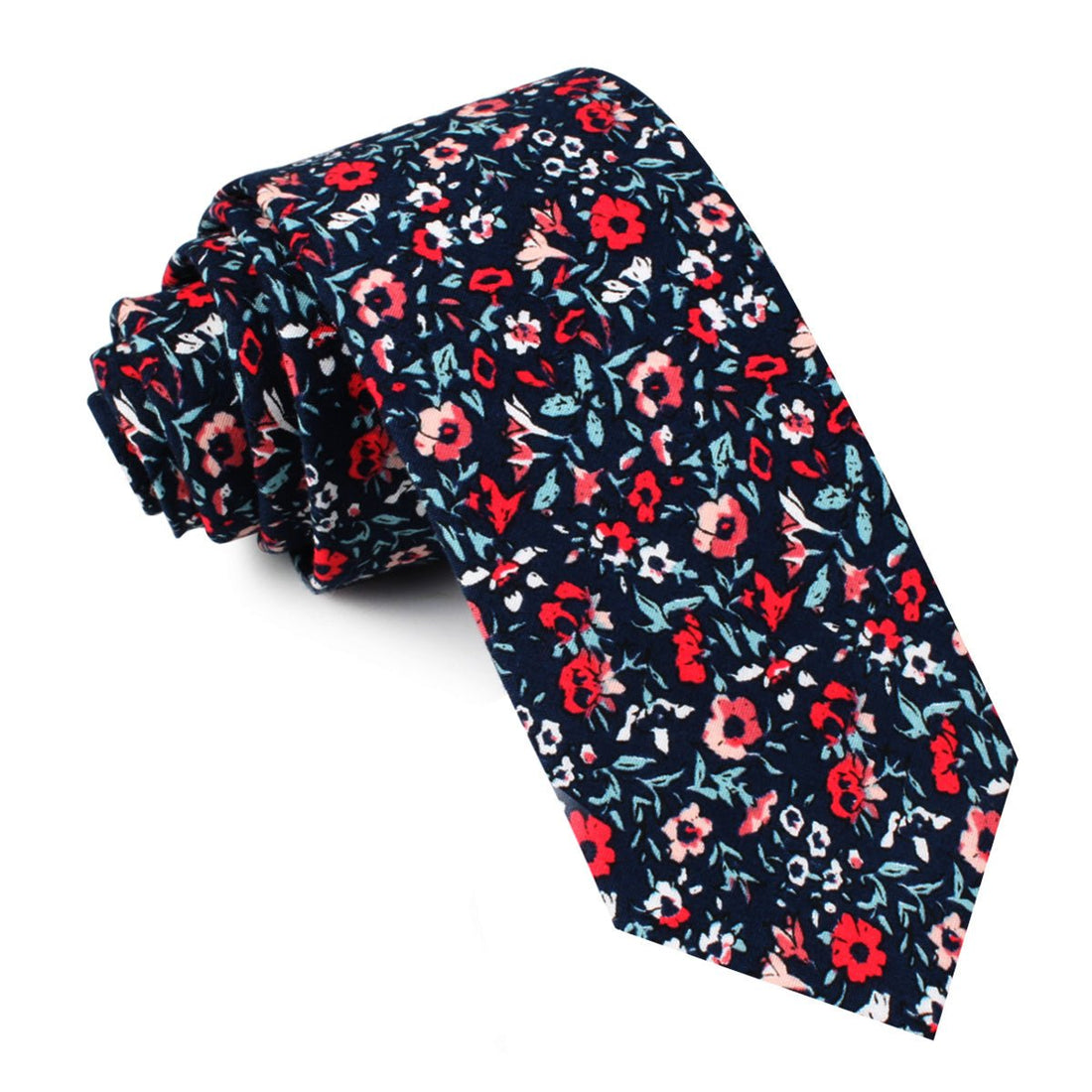 Lisbon Floral Skinny Tie