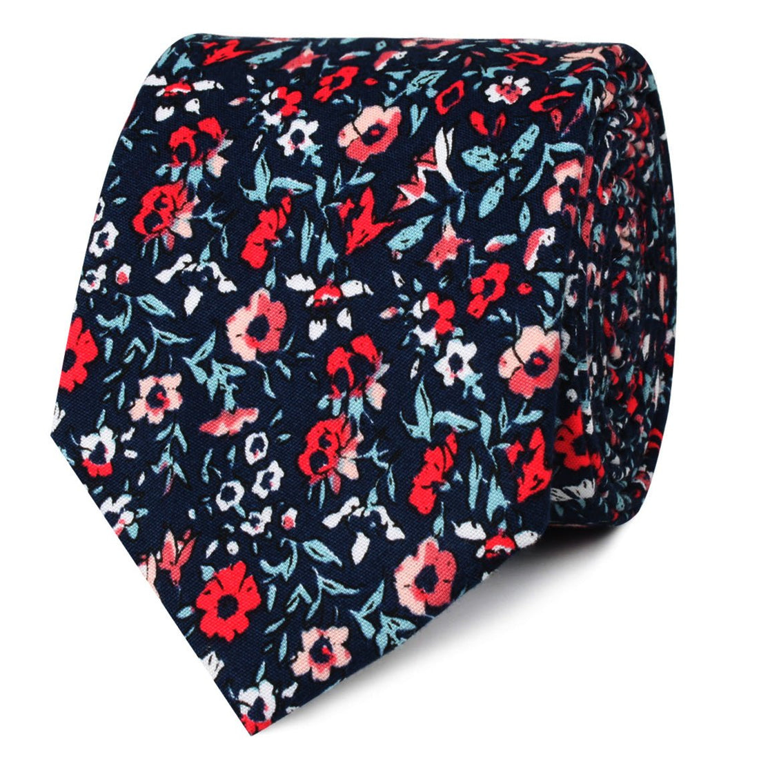 Lisbon Floral Skinny Ties