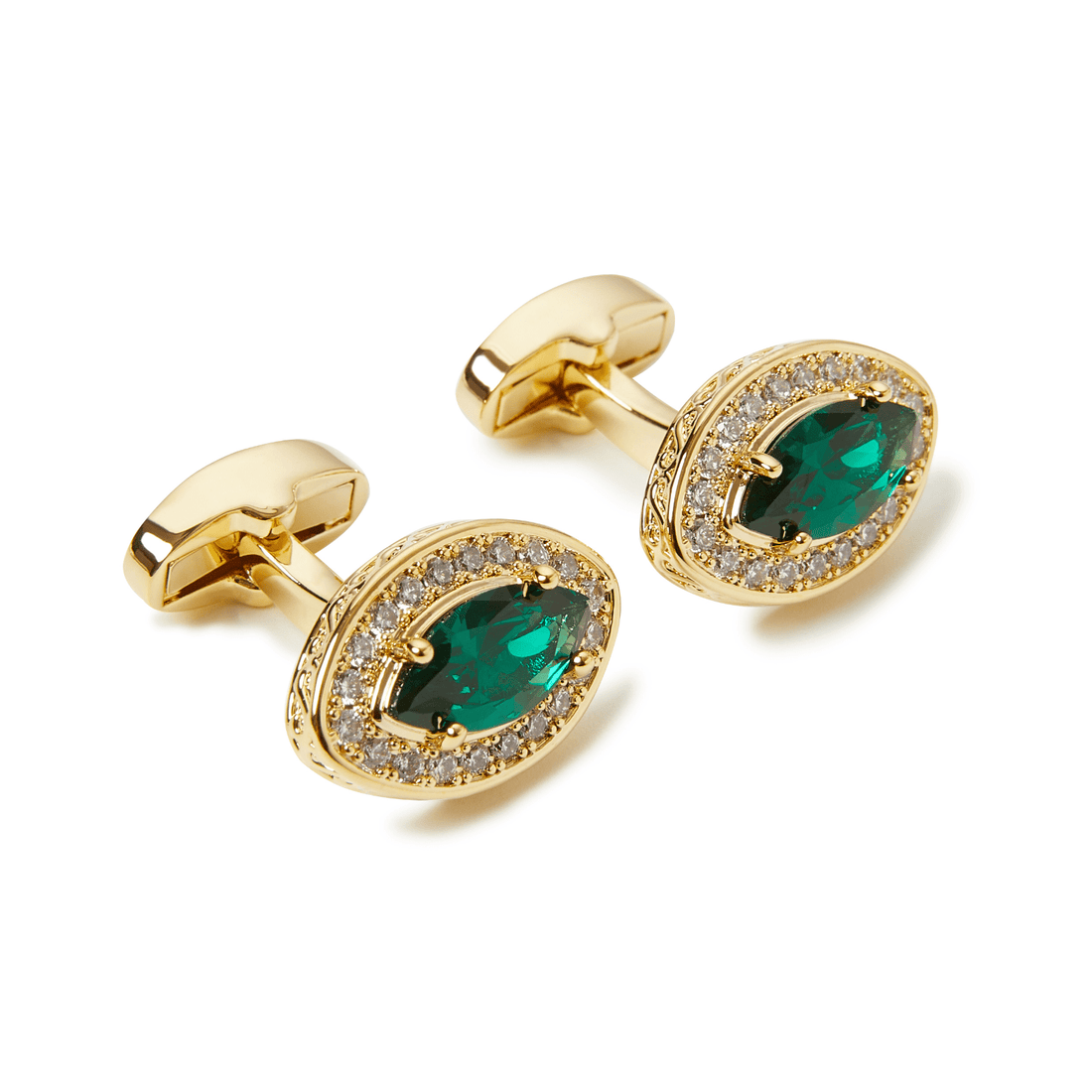 Lisbon Verdant Green Cufflinks