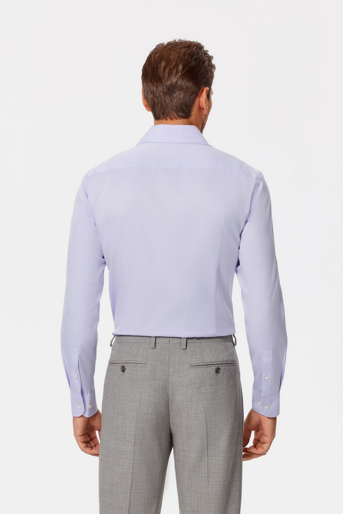 Lucious Lavender Twill Non-Iron Shirt