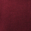 Ludic Burgundy Knitted Tie Fabric