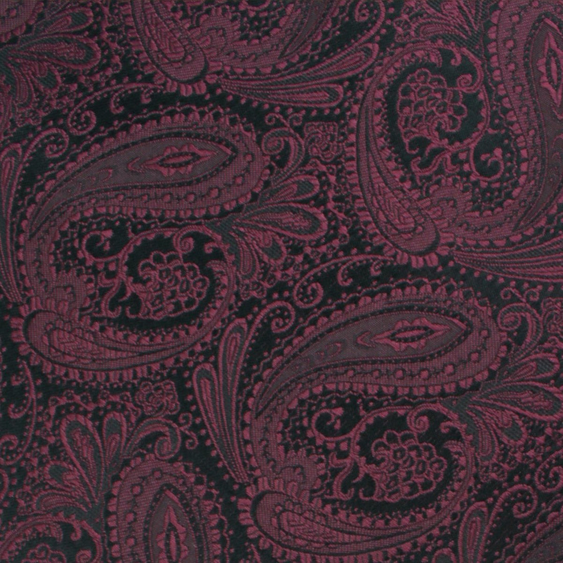 Mahogany Red Paisley Kids Bow Tie Fabric