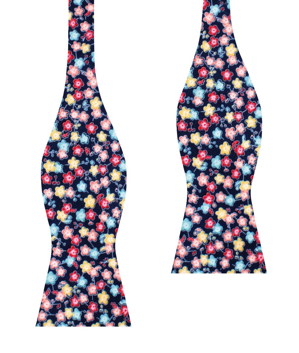 Manama Flower Self Bow Tie