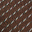 Manhattan Brown Bronze Striped Bow Tie Fabric