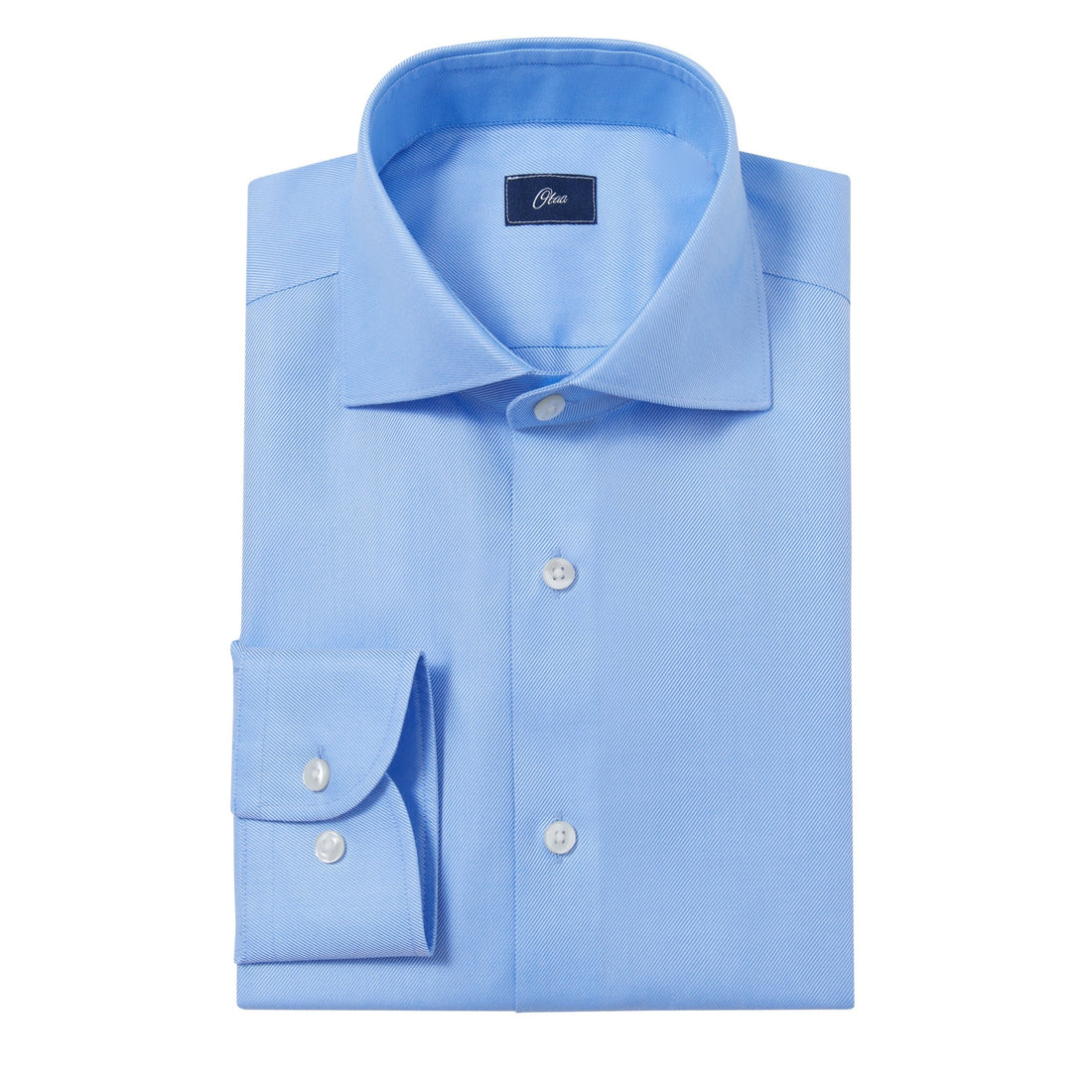 Mannheim Blue Stripe Dobby Non-Iron Shirt