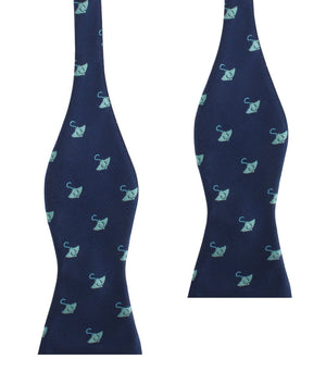 Manta Stingray Self Bow Tie