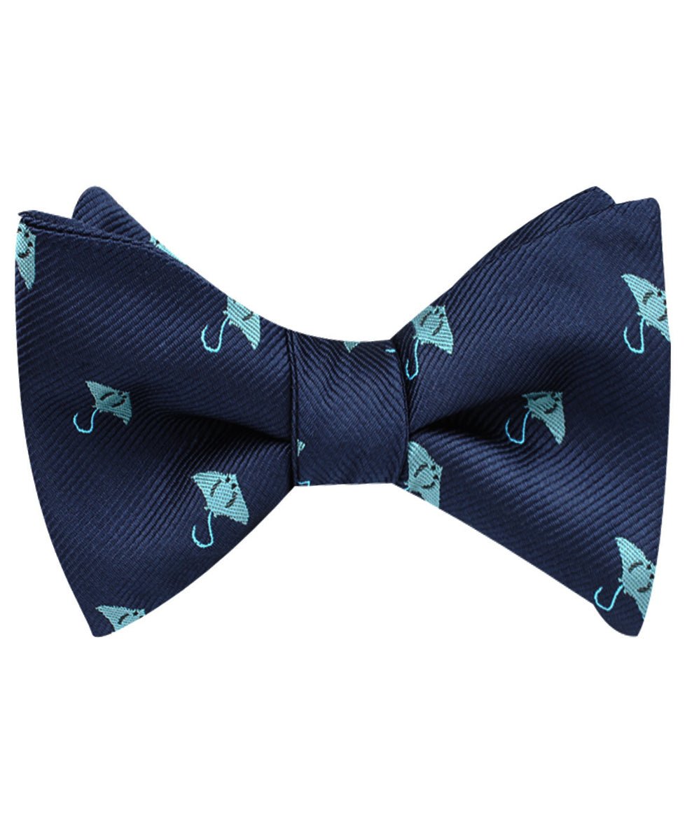 Manta Stingray Self Tie Bow Tie