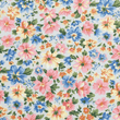 Marbella Pastel Bloom Tie Fabric