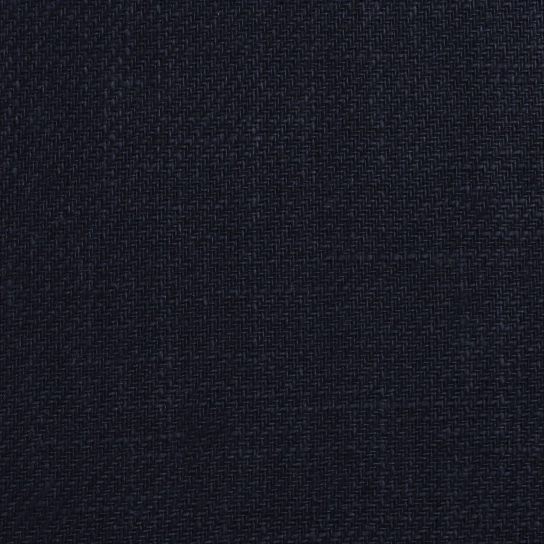 Marine Dark Navy Blue Twill Linen Kids Bow Tie Fabric