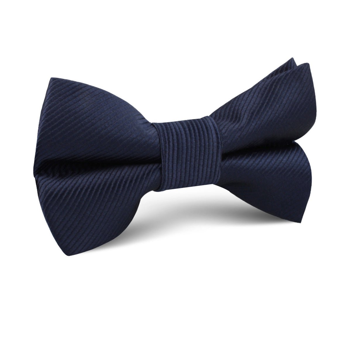 Marine Midnight Blue Twill Kids Bow Tie