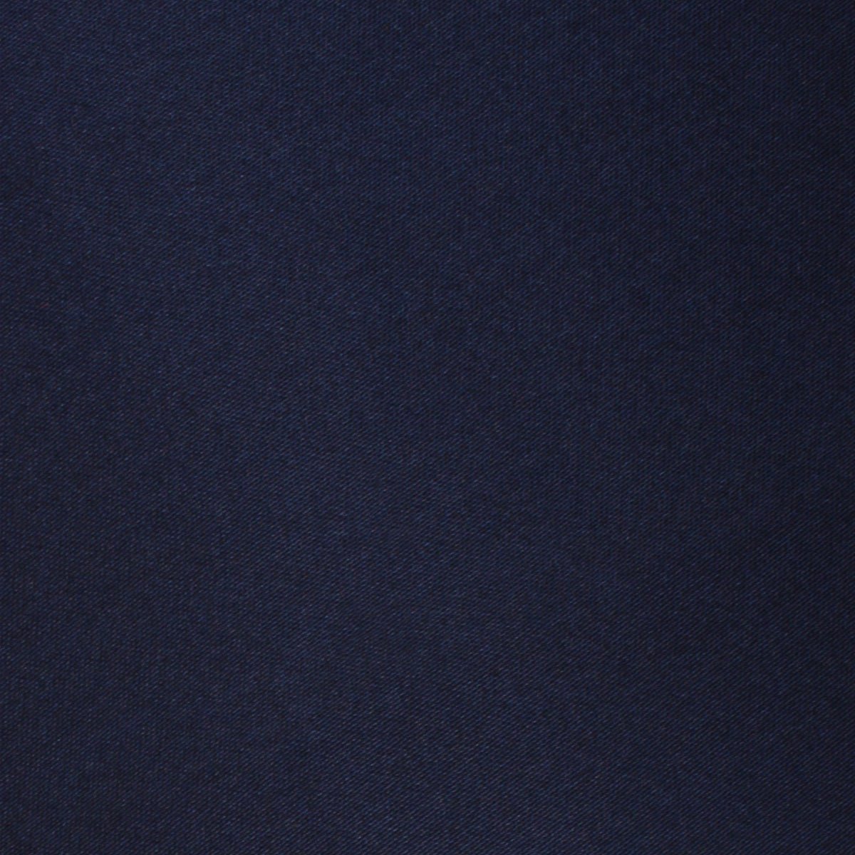 Marine Midnight Blue Satin Pocket Square Fabric