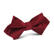 Maroon Diamond Bow Tie