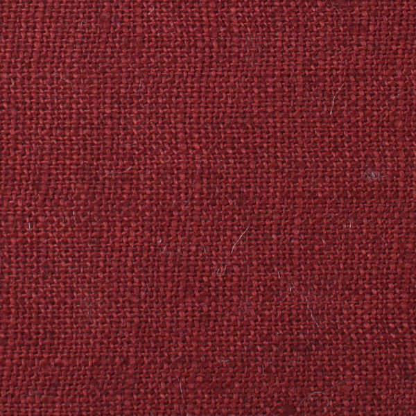 Maroon Slub Linen Fabric OTAA Bow Tie