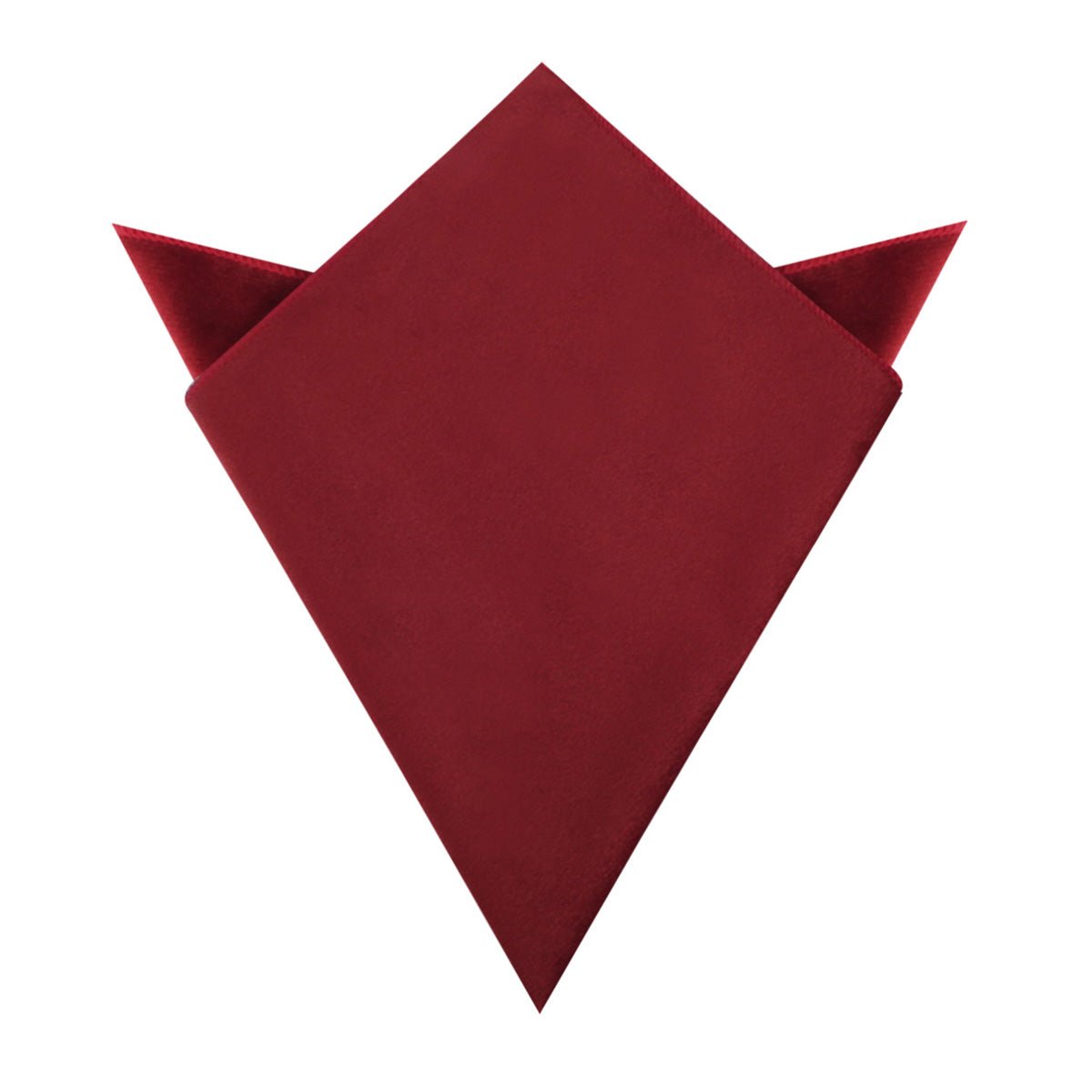 Maroon Velvet Pocket Square