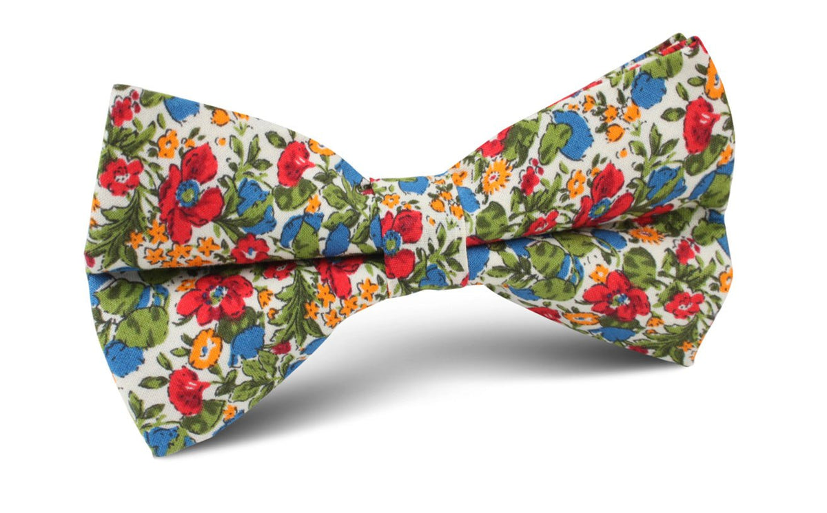 Medellín Flower Bow Tie