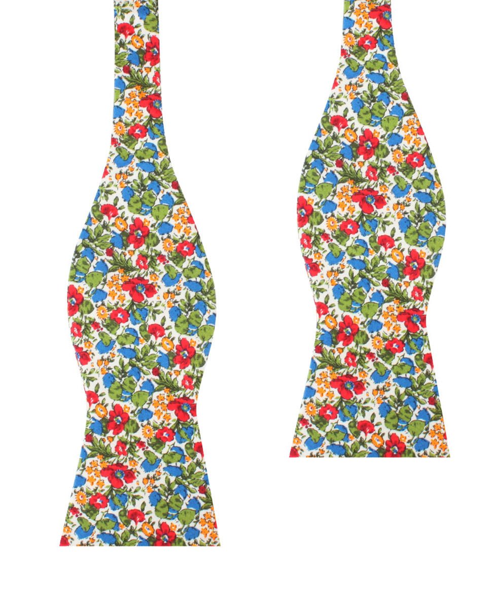 Medellín Flower Self Bow Tie