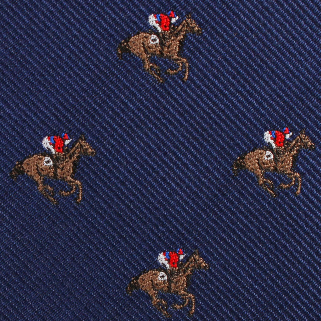 Melbourne Race Horse Fabric Skinny Tie