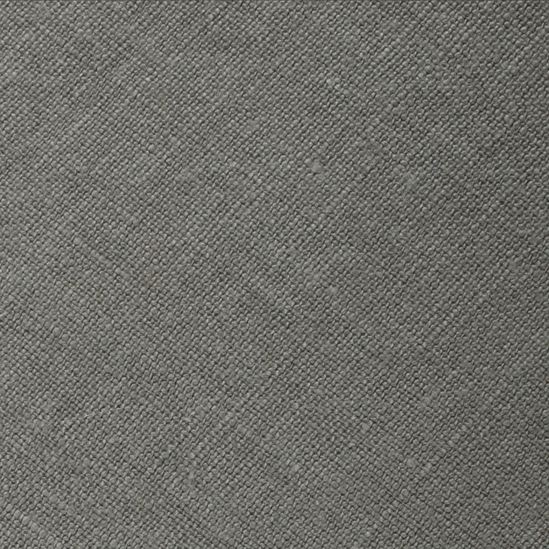 Mercury Charcoal Linen Pocket Square Fabric