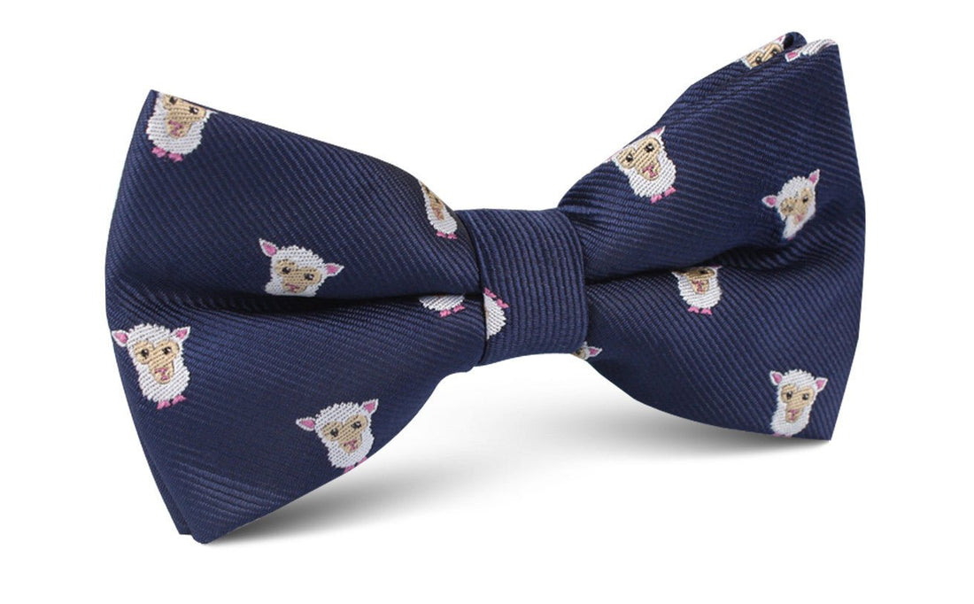 White Sheep Bow Tie