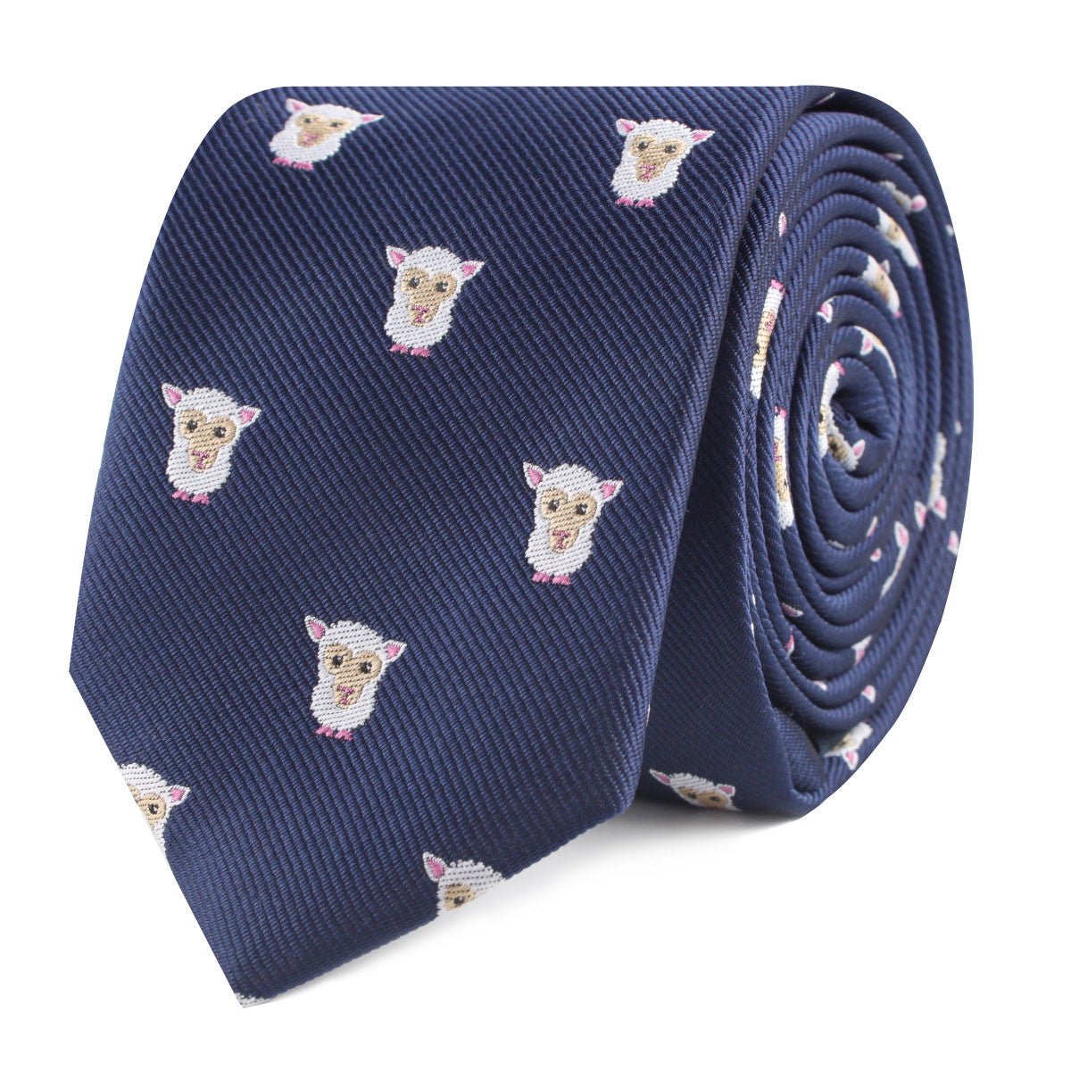 White Sheep Slim Tie