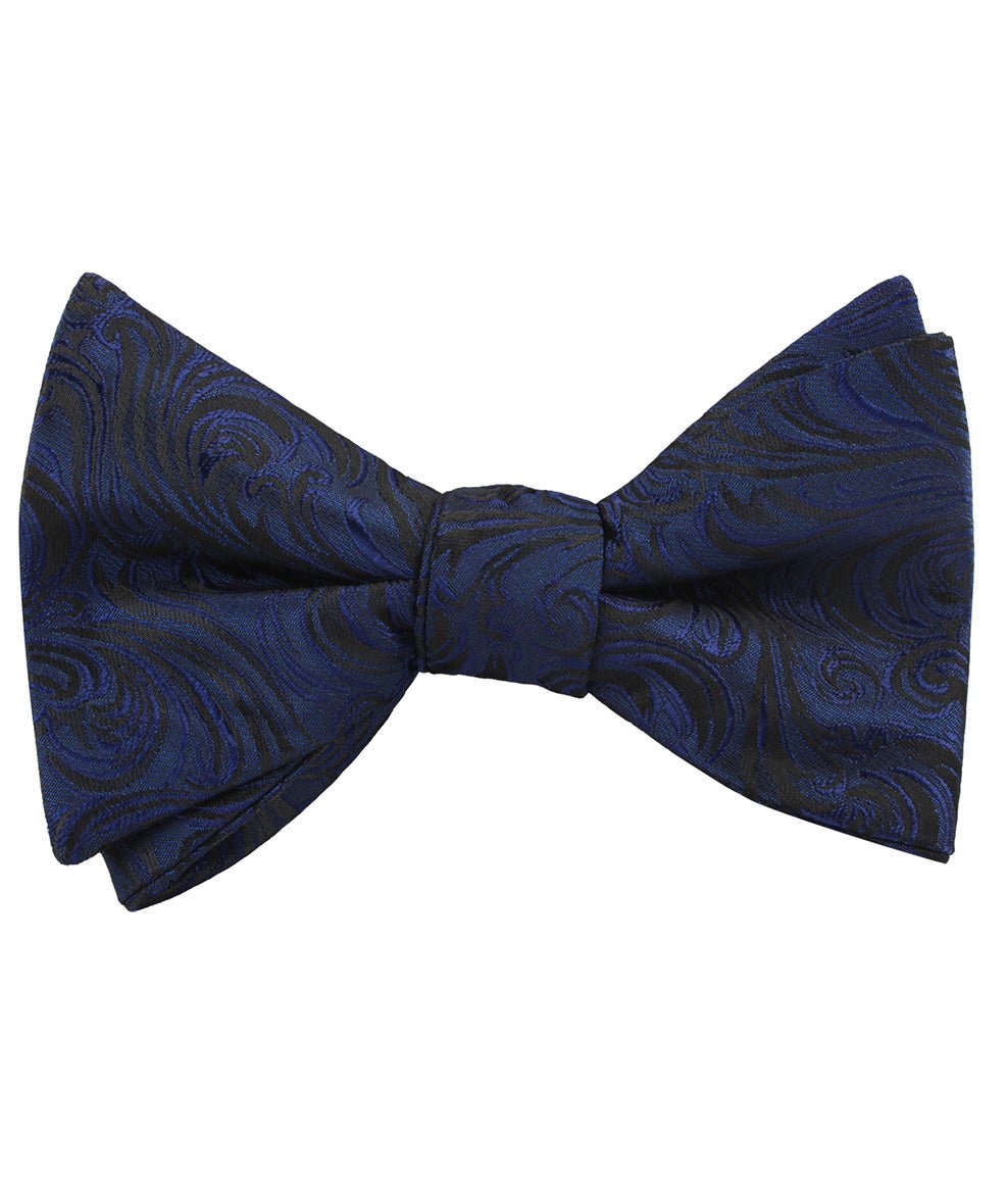 Midnight Blue Khamsin Self Tied Bow Tie