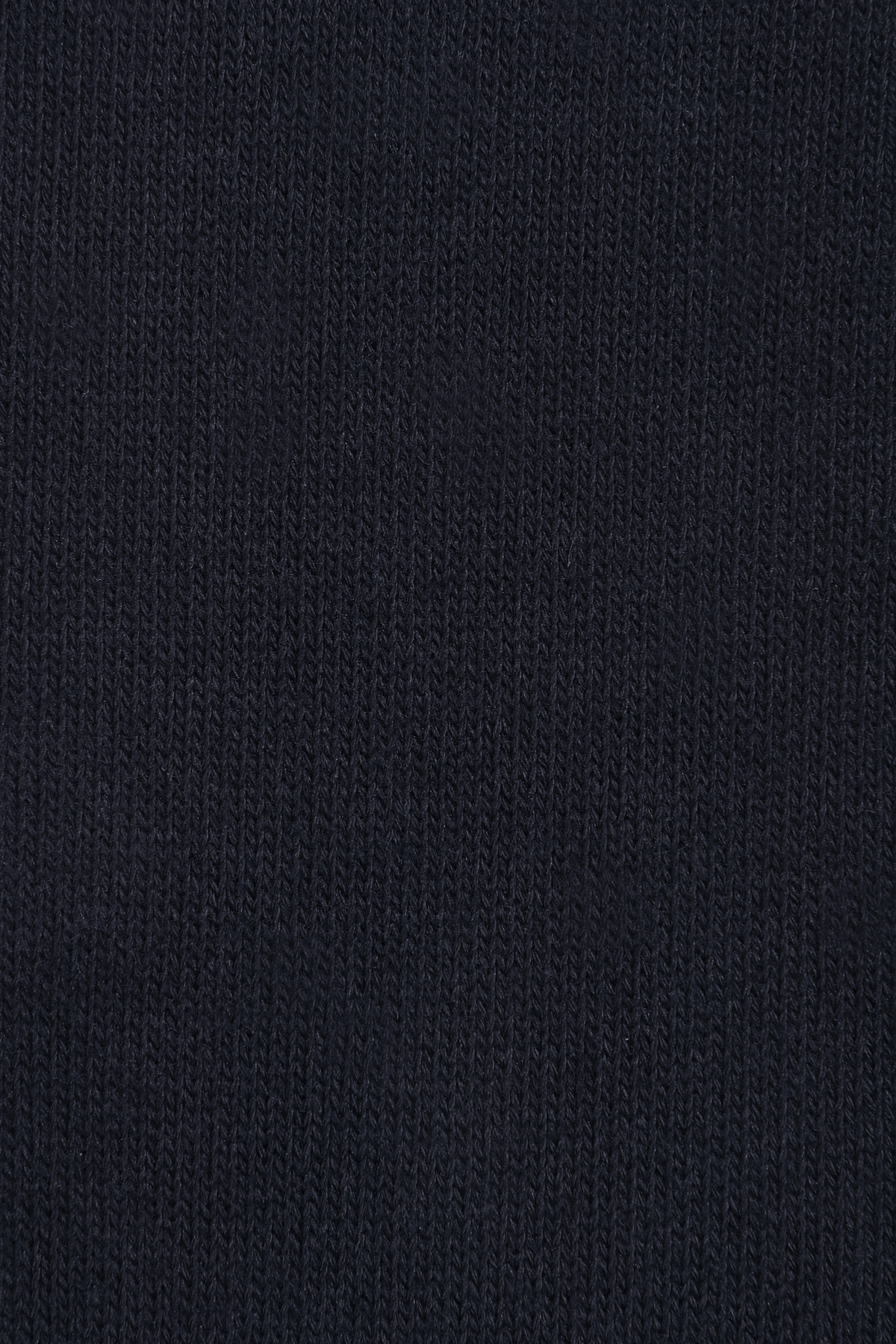 Midnight Navy Blue Flat Knit Sock