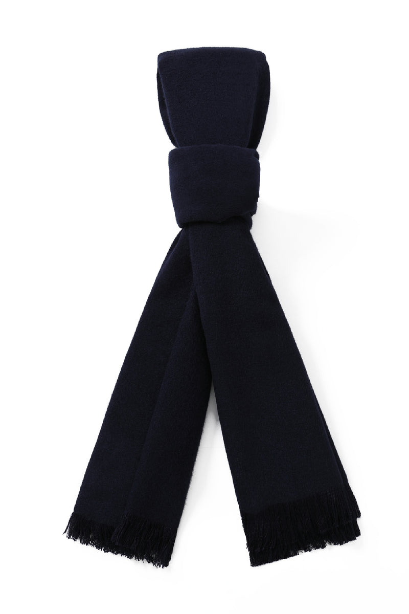 Midnight Navy Scarf | Classic Men's Scarf | Men Neck Scarves | OTAA