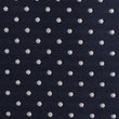 Midnight Blue Mini Pin Dots Fabric Necktie