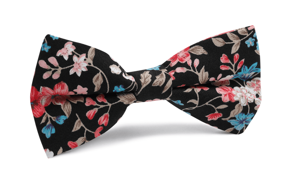 Milan Evening Floral Bow Tie