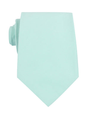 Mint Green Cotton Necktie