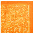 Moaning Minnie Orange Wool Pocket Square Fold